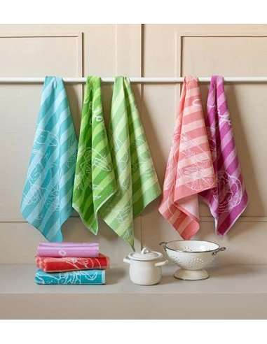 4 Panos de cozinha tela 70x50 cm -...