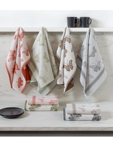 4 Panos de cozinha tela 70x50 cm -...