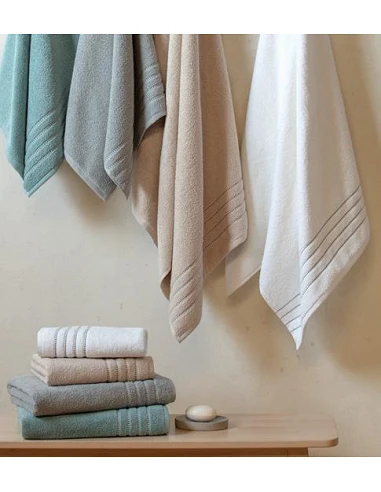 Conjunto de 3 toallas de baño 100%...