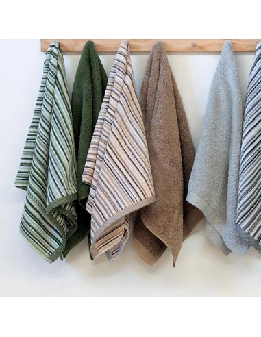 Conjunto de 3 toallas de baño 100%...