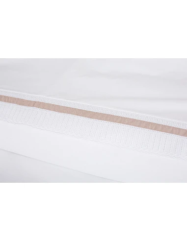 500 Hilos - Juegos de sábanas Blancas...