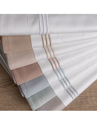 500 Fios - Jogo de lençóis 100%...