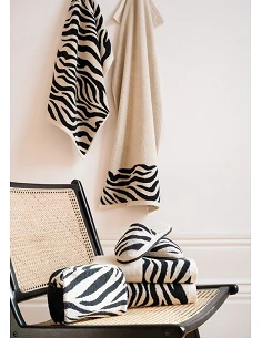 Conjunto de 3 toallas de baño 100% algodón 500 gr./m2 - ZEBRA Lasa-Home