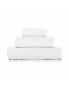 3 toallas de baño 100% algodón organico - GAUFRE de SOREMA