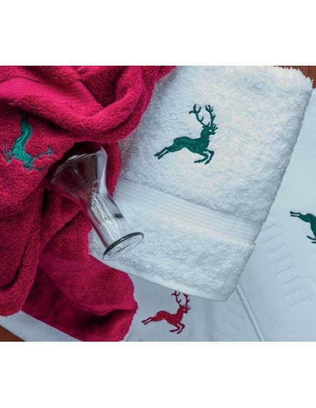 Conjunto de 3 toallas de baño 100% algodón 600 gr./m2 - HIRSCH Lasa-Home