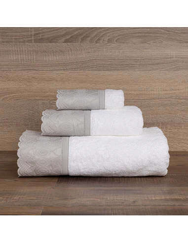 Jogo de 3 toalhas 100% algodão  600...