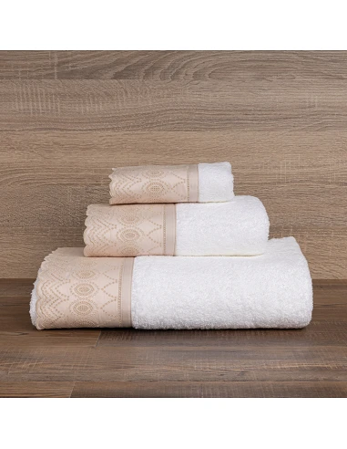 Jogo de 3 toalhas 100% algodão  600...