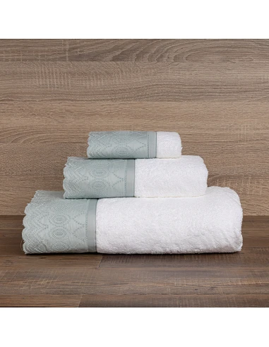 Jogo de 3 toalhas 100% algodão  600...