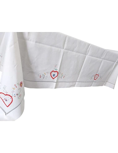 175x275 Toalha de mesa de linho...