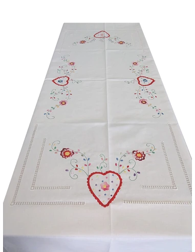 175x275 Toalha de mesa de linho...