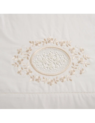 Juego de sábanas bordadas 100%...