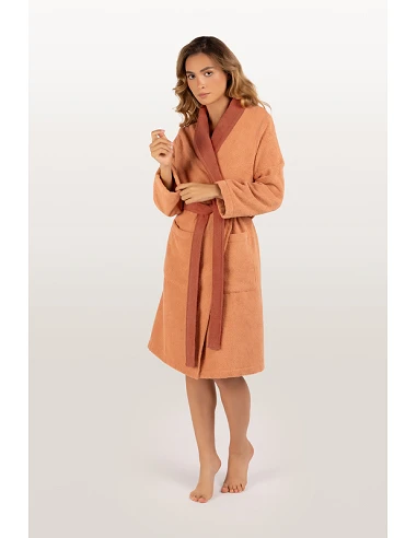 Albornoz baño 100% algodón 380 gr./m2...