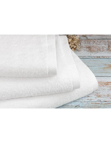 70x140 cm - 30 Toallas blancas 100%...
