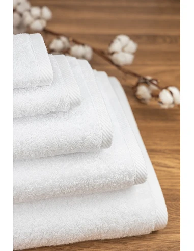 70x140 cm - 30 Toallas blancas 100%...