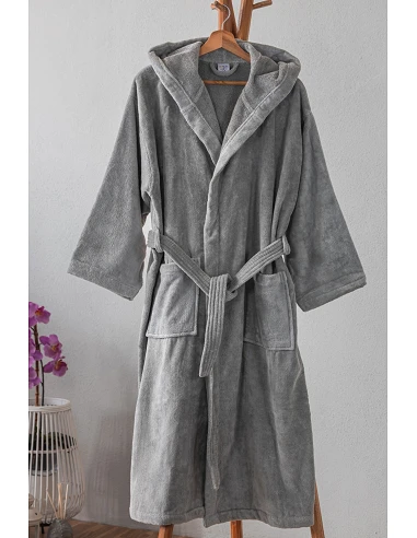 L - XL -  10 Robes C/ capuz 100%...