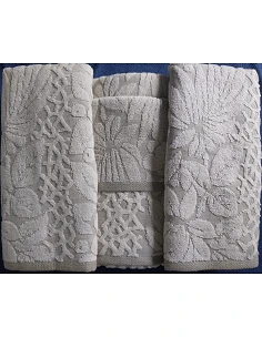 6 toallas de baño jacquard...