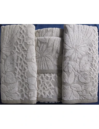6 toallas de baño jacquard - 550...