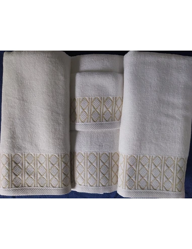 6 toallas de baño jacquard - 500...