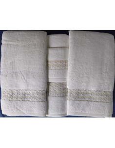 6 toallas de baño jacquard...