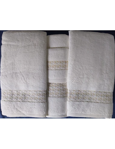 6 Toalhas de banho  jacquard - 500...