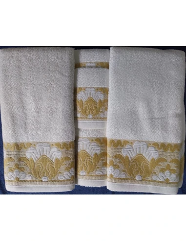 6 toallas de baño jacquard - 500...