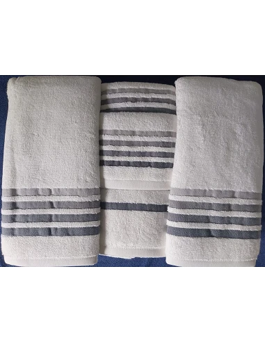 6 Toalhas de banho  jacquard - 500...