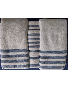 6 toallas de baño jacquard...