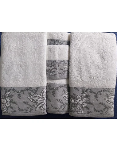 6 toallas de baño jacquard - 500...