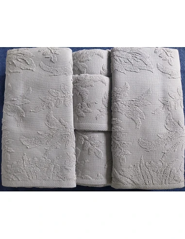 6 Toalhas de banho  jacquard - 500...