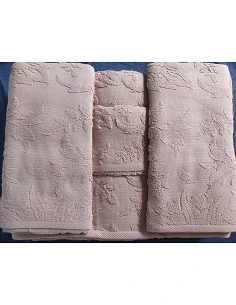 6 toallas de baño jacquard...