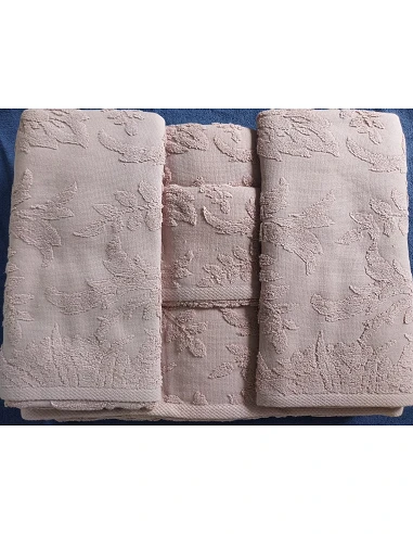 6 Toalhas de banho  jacquard - 500...