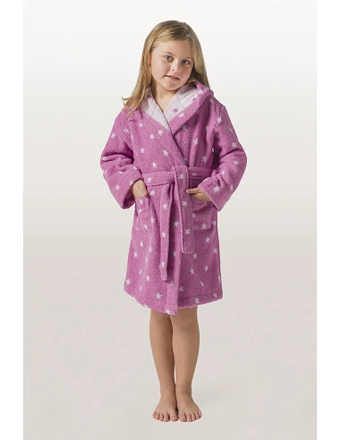 Roupão infantil 100% algodão 360...