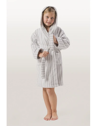 Albornoz infantil 100% algodón 360...