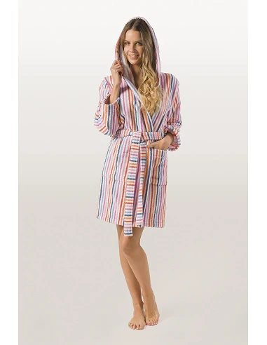 Albornoz baño 100% algodón 360 gr./m2...