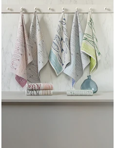 4 Paños de cocina rizo...