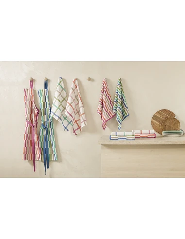 4 Paños de cocina tela 70x50 cm -...