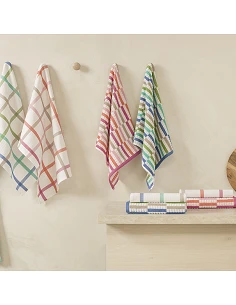 4 Paños de cocina rizo...