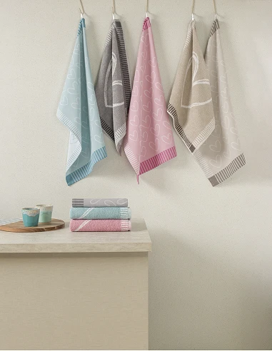 4 Panos de cozinha tela 70x50 cm -...