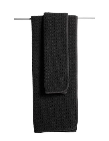 Juego de 3 toallas gris 100% algodón...