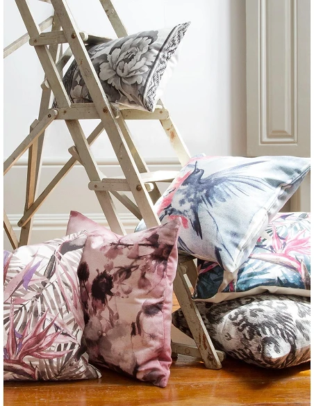 Almofada decorativa para sofá 45x45 cm - Almofada Strelizia de Lasa Home