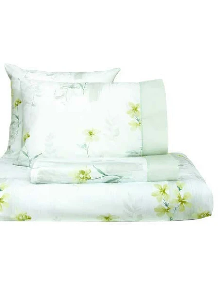 JUEGO DE SÁBANAS VINTAGE ALGODÓN PEINADO PERCAL 200 HILOS - LASA HOME