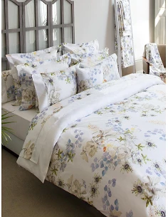 JUEGO DE FUNDA NÓRDICA 100% ALGODÓN PEINADO PERCAL 200 HILOS - Passion Flower LASA HOME