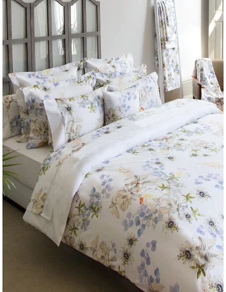 Jogo saco de edredão 100% algodão percal 200 fios - Passion Flower LASA HOME