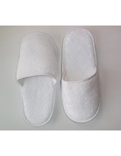 Chinelos de banho para mulher em micro algodão extra suave em branco - Portugal Natura