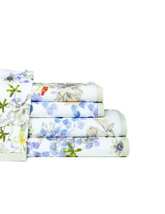 Jogo saco de edredão 100% algodão percal 200 fios - Passion Flower LASA HOME 2