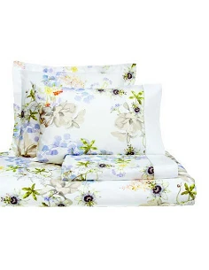 JUEGO DE SÁBANAS ALGODÓN PEINADO PERCAL 200 HILOS - Passion Flower LASA HOME