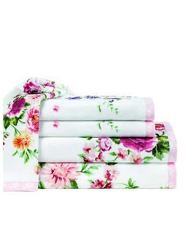 Jogo saco de edredão 100% algodão percal 200 fios - BOUQUET LASA HOME