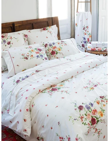 Albornoz baño mujer 100% algodón 290 gr./m2 BOUQUET Lasa Home