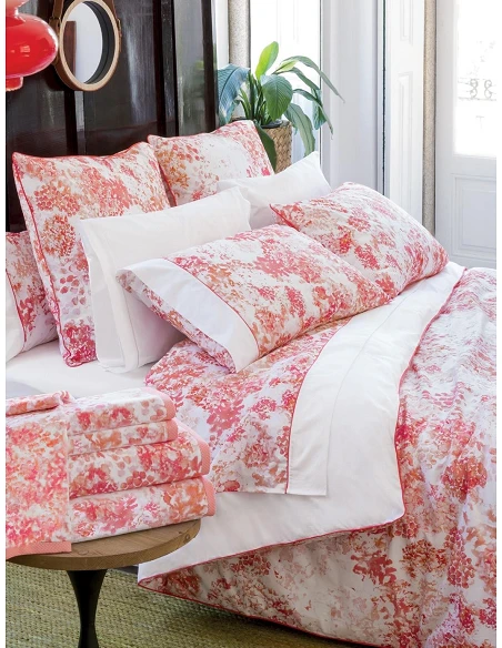 Albornoz baño mujer 100% algodón 290 gr./m2 GEORGIA CORAL Lasa Home