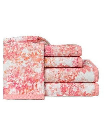 Albornoz baño mujer 100% algodón 290 gr./m2 GEORGIA CORAL Lasa Home